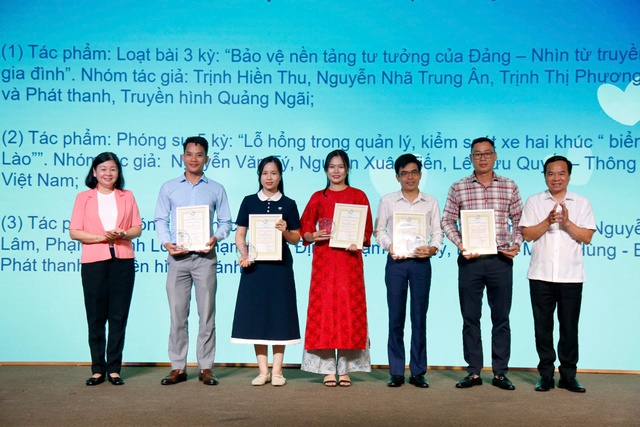 Hội Nhà báo Việt Nam trao giải Báo chí Tây nguyên và Duyên hải miền Trung- Ảnh 1.