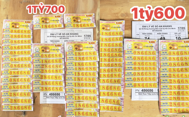 TP.HCM: Đại l&yacute; b&aacute;n tr&uacute;ng 7,2 tỉ xổ số miền Nam, 10 người may mắn xuất hiện - Ảnh 1.