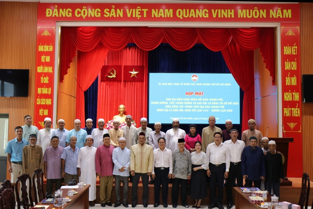TP.HCM họp mặt mừng Đại lễ Raya Idil Adha của cộng đồng Hồi gi&aacute;o - Ảnh 2.