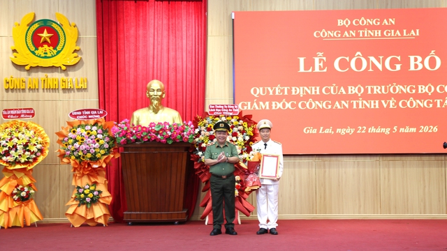 Đại tá Dương Văn Long làm Thủ trưởng Cơ quan CSĐT Công an tỉnh Gia Lai- Ảnh 1. Đại tá Dương Văn Long làm Thủ trưởng Cơ quan CSĐT Công an tỉnh Gia Lai- Ảnh 1.