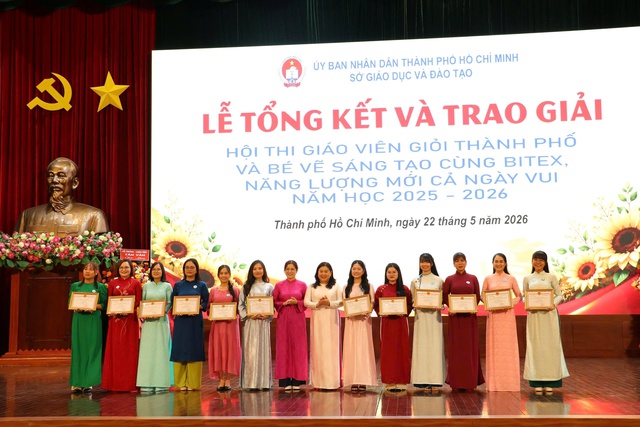 T&ocirc;n vinh những gi&aacute;o vi&ecirc;n mầm non TP.HCM kh&ocirc;ng ngừng s&aacute;ng tạo- Ảnh 6.