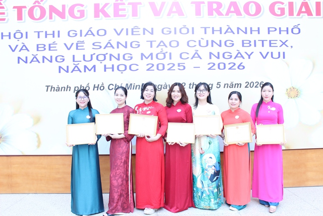 T&ocirc;n vinh những gi&aacute;o vi&ecirc;n mầm non TP.HCM kh&ocirc;ng ngừng s&aacute;ng tạo- Ảnh 7.