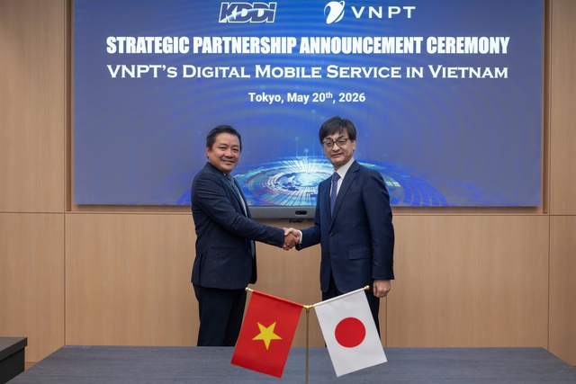 VNPT hợp tác cùng KDDI Nhật Bản: Tham vọng dẫn đầu về chất lượng dịch vụ số- Ảnh 1. VNPT hợp tác cùng KDDI Nhật Bản: Tham vọng dẫn đầu về chất lượng dịch vụ số- Ảnh 1.