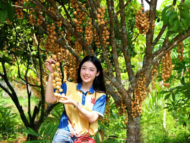 Nông dân miền Tây làm du lịch từ vườn cây ăn trái, thu hút khách quốc tế - Ảnh 5.