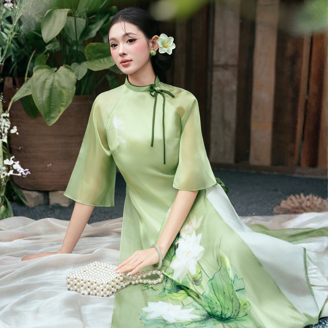Một tà áo dài, muôn vẻ đẹp Việt Nam - Ảnh 3.