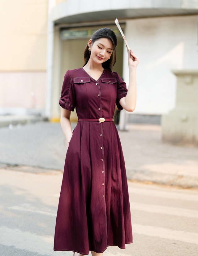 Bí quyết mặc đẹp ngày hè cho nàng công sở- Ảnh 1. Bí quyết mặc đẹp ngày hè cho nàng công sở- Ảnh 1.