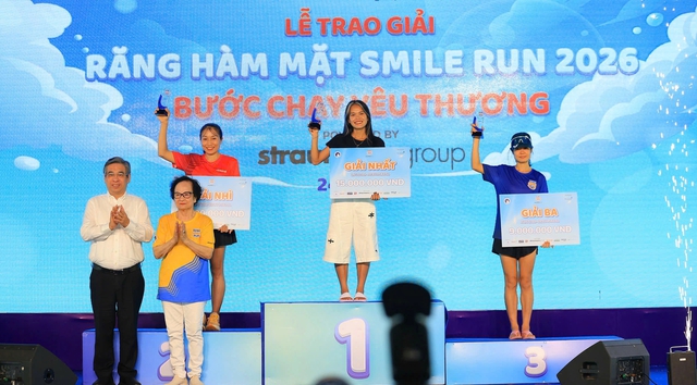 Gần 5.500 người chạy gây quỹ điều trị cho trẻ mắc dị tật bẩm sinh tại TP.HCM- Ảnh 1. Gần 5.500 người chạy gây quỹ điều trị cho trẻ mắc dị tật bẩm sinh tại TP.HCM- Ảnh 1.