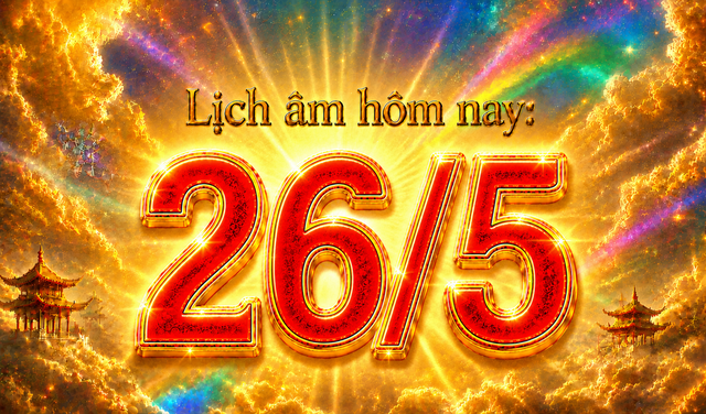Lịch âm hôm nay 26.5: Ngày Thuần Dương có may mắn? - Ảnh 1.