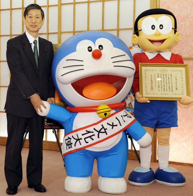 Doraemon, Nobita du lịch Việt Nam, thích thú ăn bánh mì, cơm tấm - Ảnh 3.