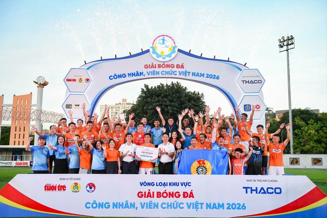 Công đoàn Ngân hàng Việt Nam đã lên ngôi vô địch vòng loại khu vực phía bắc - Ảnh 2. Công đoàn Ngân hàng Việt Nam đã lên ngôi vô địch vòng loại khu vực phía bắc - Ảnh 2.