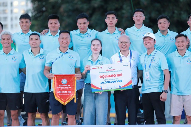 Công đoàn Ngân hàng Việt Nam đã lên ngôi vô địch vòng loại khu vực phía bắc - Ảnh 5. Công đoàn Ngân hàng Việt Nam đã lên ngôi vô địch vòng loại khu vực phía bắc - Ảnh 5.