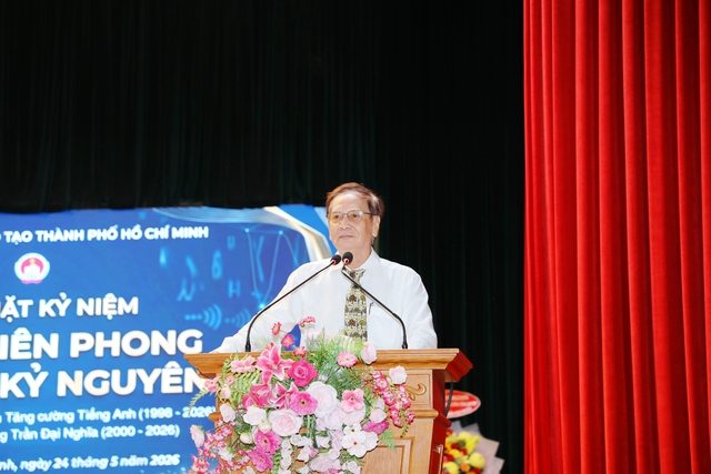 Sở GD-ĐT TP.HCM kỷ niệm 28 năm và tưởng niệm "cha đẻ" của chương trình tiếng Anh - Ảnh 6.