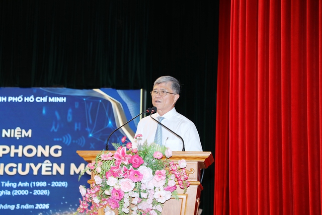 Sở GD-ĐT TP.HCM kỷ niệm 28 năm và tưởng niệm "cha đẻ" của chương trình tiếng Anh - Ảnh 8.