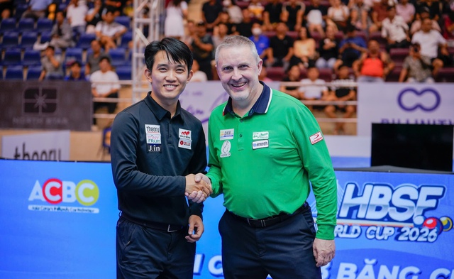 Billiards: Thi&ecirc;n t&agrave;i Caudron tung s&ecirc;-ri 'khủng', v&ocirc; địch World Cup TP.HCM- Ảnh 2.