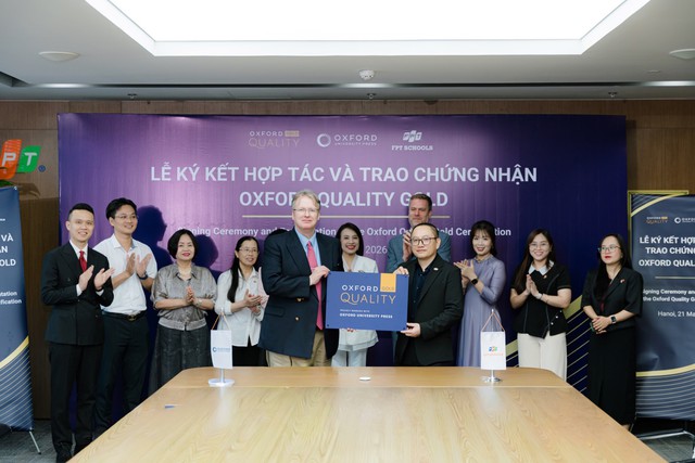 FPT Schools là hệ thống K-12 duy nhất tại châu Á nhận chứng nhận Oxford Quality Gold - Ảnh 1.