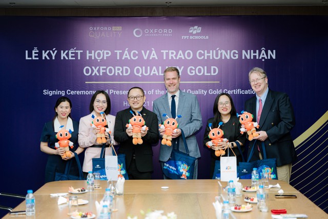 FPT Schools là hệ thống K-12 duy nhất tại châu Á nhận chứng nhận Oxford Quality Gold - Ảnh 2.