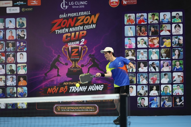 Hào hứng tranh tài giải pickleball ZonZon Cúp Thiên Nhiên 2026: Ca sĩ Minh Quân vô địch- Ảnh 3. Hào hứng tranh tài giải pickleball ZonZon Cúp Thiên Nhiên 2026: Ca sĩ Minh Quân vô địch- Ảnh 3.