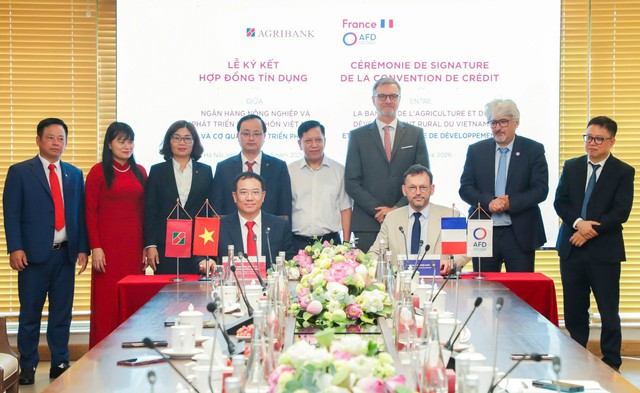 Agribank ký kết Hợp đồng tín dụng Hạn mức tài chính khí hậu với AFD - Ảnh 4.