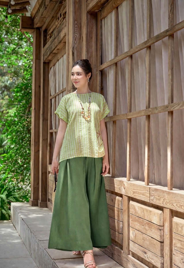 Nắng nóng, đây là loại vải mềm mát, nhẹ tênh mà phái đẹp lựa chọn - Ảnh 4.