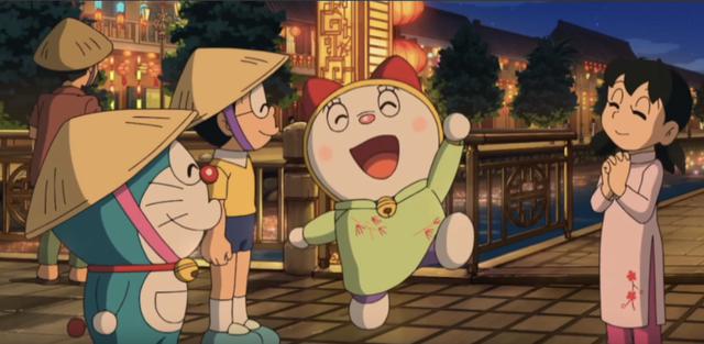 'Doraemon đến Việt Nam': Từ t&agrave; &aacute;o d&agrave;i Shizuka nh&igrave;n về sự tinh tế của người Nhật - Ảnh 1.