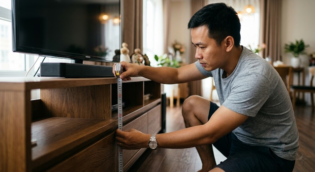 Sai lầm tai hại khi chọn kệ TV khiến 'tiền mất tật mang' - Ảnh 2.