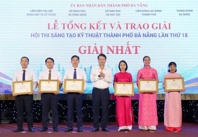EVNCPC ghi dấu ấn với 13 giải thưởng tại Hội thi Sáng tạo kỹ thuật Đà Nẵng - Ảnh 1.