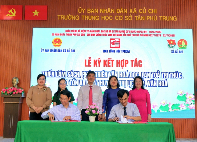 Củ Chi đẩy mạnh phát triển văn hóa đọc và lan tỏa tri thức đến người dân- Ảnh 1.
