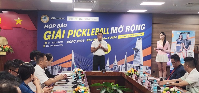 Giải pickleball châu Á mở rộng trở lại TP.HCM với tiền thưởng rất hấp dẫn- Ảnh 1. Giải pickleball châu Á mở rộng trở lại TP.HCM với tiền thưởng rất hấp dẫn- Ảnh 1.