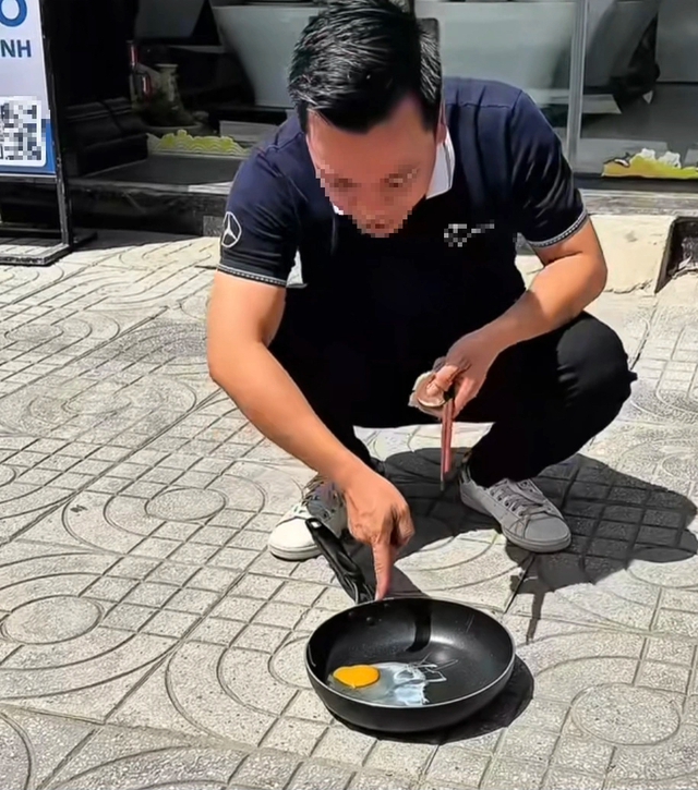 Rộ trend chiên trứng bằng nắng giữa trời nắng nóng - Ảnh 3.