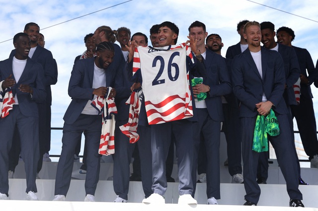 HLV Pochettino gây tranh cãi dữ dội khi công bố danh sách chủ nhà Mỹ dự World Cup 2026- Ảnh 1. HLV Pochettino gây tranh cãi dữ dội khi công bố danh sách chủ nhà Mỹ dự World Cup 2026- Ảnh 1.