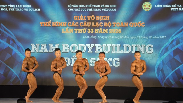 Hơn 300 VĐV tham dự giải vô địch thể hình tại Đà Lạt- Ảnh 4. Hơn 300 VĐV tham dự giải vô địch thể hình tại Đà Lạt- Ảnh 4.