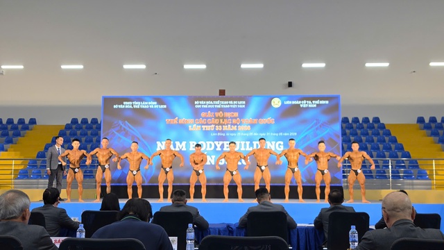 Hơn 300 VĐV tham dự giải vô địch thể hình tại Đà Lạt- Ảnh 1. Hơn 300 VĐV tham dự giải vô địch thể hình tại Đà Lạt- Ảnh 1.