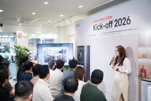 LG Architect Club 2026: Khi thiết bị gia dụng trở thành ngôn ngữ thiết kế - Ảnh 2.