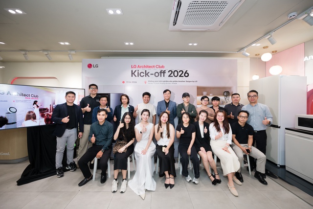 LG Architect Club 2026: Khi thiết bị gia dụng trở thành ngôn ngữ thiết kế - Ảnh 1.