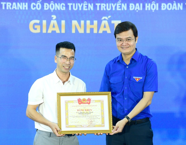 Người gửi 30 tác phẩm thi sáng tác tranh về Đại hội Đoàn đã đạt giải nhất- Ảnh 1. Người gửi 30 tác phẩm thi sáng tác tranh về Đại hội Đoàn đã đạt giải nhất- Ảnh 1.