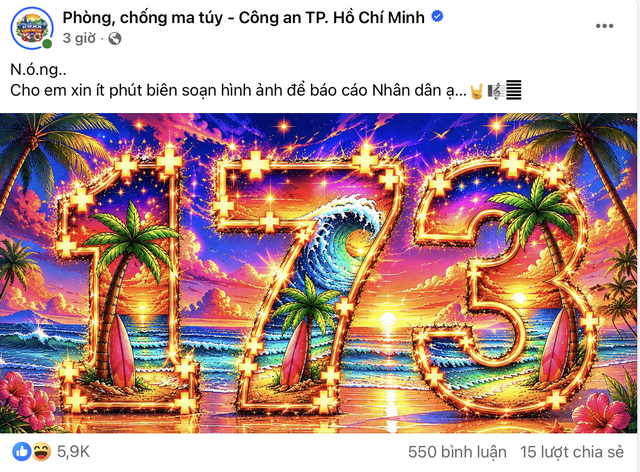Vì sao fanpage Phòng, chống ma túy Công an TP.HCM bất ngờ hút hàng triệu lượt xem? - Ảnh 2.