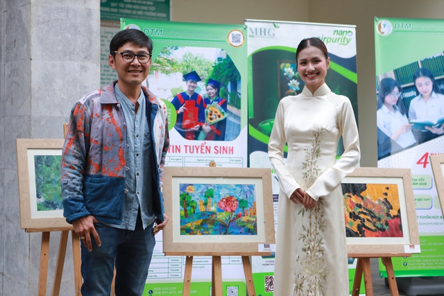 Phát động cuộc thi vẽ tranh kết hợp trồng 1.000 cây xanh bảo vệ môi trường - Ảnh 7.
