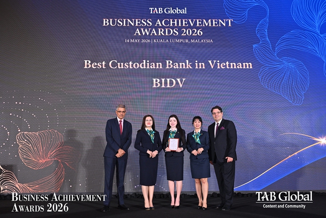 BIDV giữ vững vị thế Ngân hàng lưu ký tốt nhất Việt Nam - Ảnh 1.