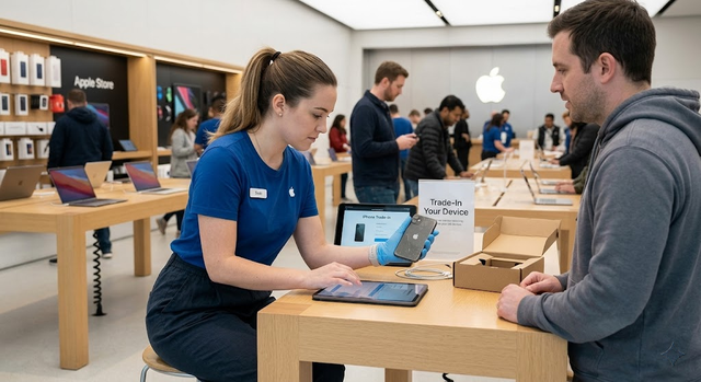 Apple bất ngờ tăng gi&aacute; thu mua iPhone, iPad cũ - Ảnh 1.