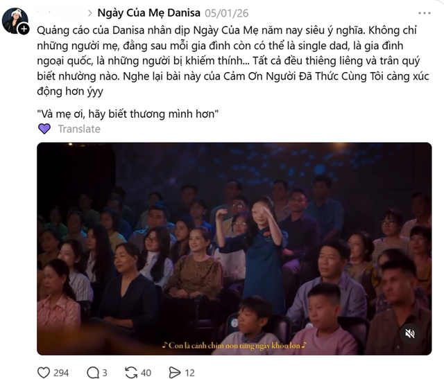 Nhìn lại chiến dịch ‘Biết Thương Mẹ Hơn’ của Danisa: Khi lời tri hóa hành động - Ảnh 3.