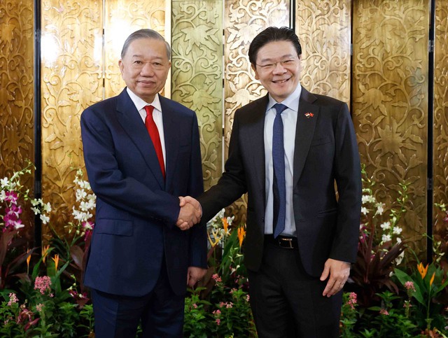 Tiếp thêm xung lực cho quan hệ VN - Singapore - Ảnh 1.