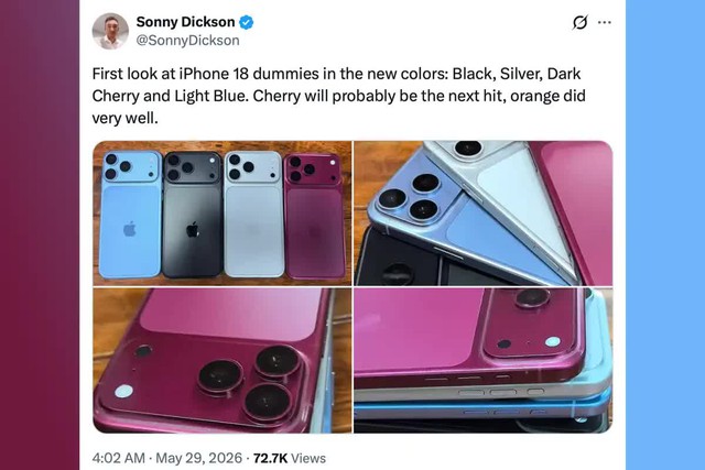 iPhone 18 Pro lộ ảnh mô phỏng siêu thực với màu 'kinh điển' trở lại - Ảnh 1.