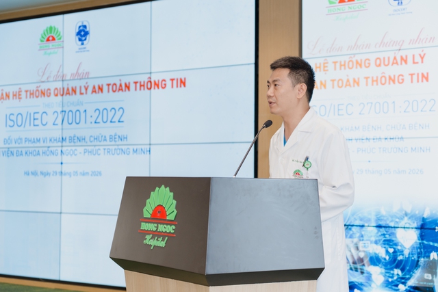 BVĐK Hồng Ngọc đạt chứng nhận ISO về bảo mật và an toàn thông tin y tế - Ảnh 2.