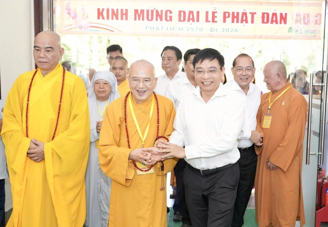 Đại lễ Phật đản là dịp tôn vinh những giá trị đạo đức, văn hóa tốt đẹp - Ảnh 1.