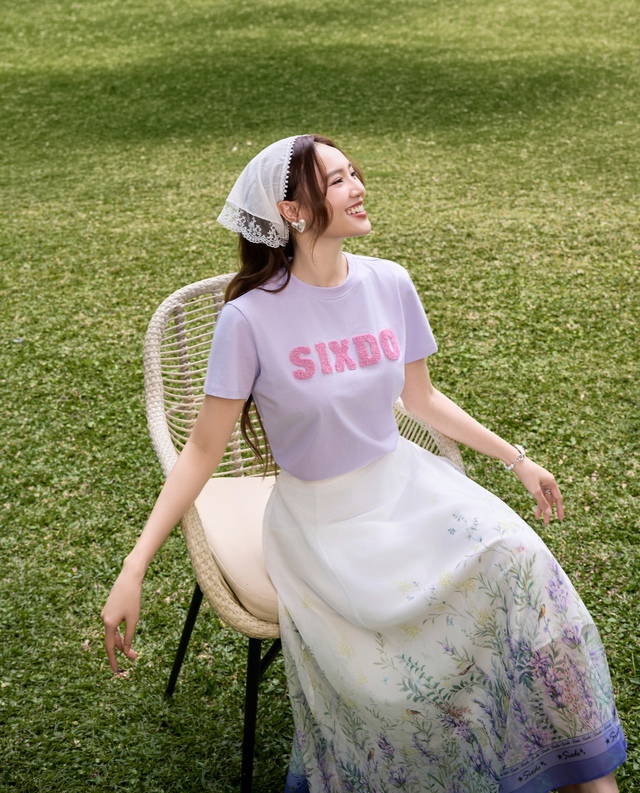 Dấu ấn vintage qua bản phối với áo sơ mi hoa, chân váy hoa cổ điển- Ảnh 7.
