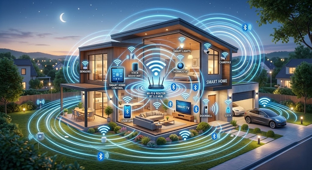 Bluetooth có thể sớm 'giành đất' của Wi-Fi trong ngôi nhà thông minh - Ảnh 1.