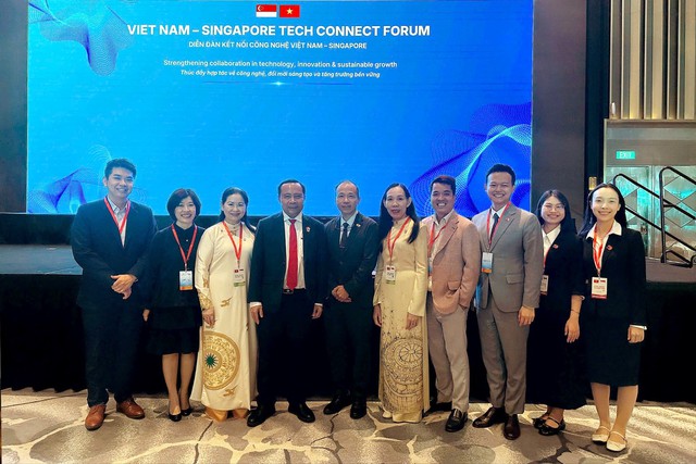 Trường ĐH Văn Lang v&agrave; Đại học Quốc gia Singapore (NUS) k&yacute; kết hợp t&aacute;c - Ảnh 2.