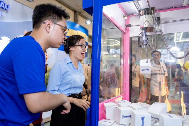 Trải nghiệm đa giác quan giúp gian hàng Vinamilk trở thành tâm điểm triển lãm sữa 2026 - Ảnh 4.