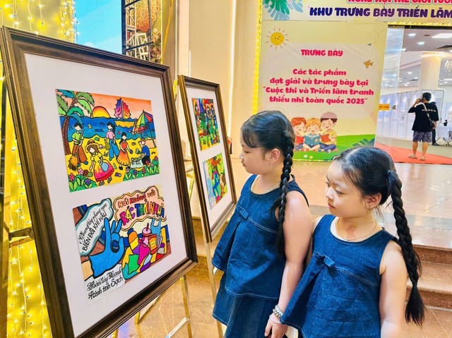 Thiếu nhi gửi gắm thông điệp ý nghĩa về bảo vệ thiên nhiên- Ảnh 2. Thiếu nhi gửi gắm thông điệp ý nghĩa về bảo vệ thiên nhiên- Ảnh 2.