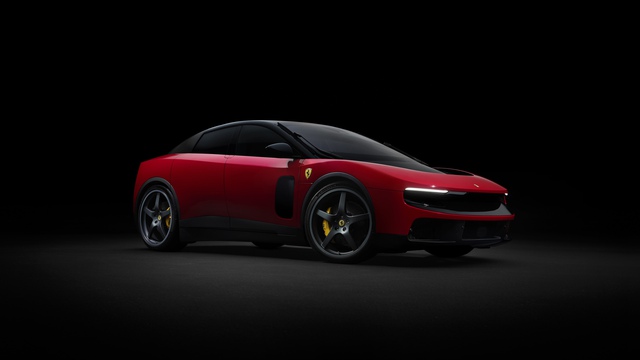 Ferrari tung ra siêu xe điện 4 cửa với thiết kế 'lạ' - Ảnh 1. Ferrari tung ra siêu xe điện 4 cửa với thiết kế 'lạ' - Ảnh 1.